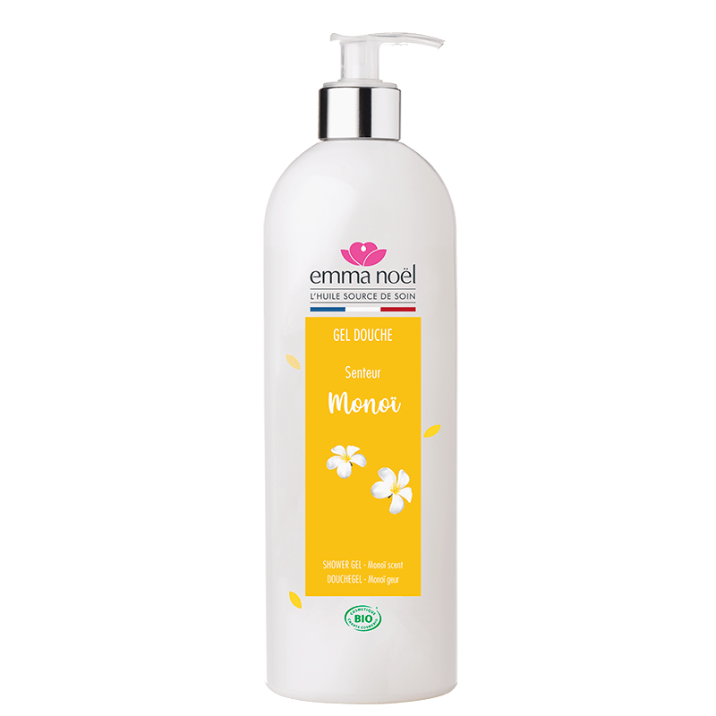 Emma Noël -- Gel douche senteur monoï bio - 1 L