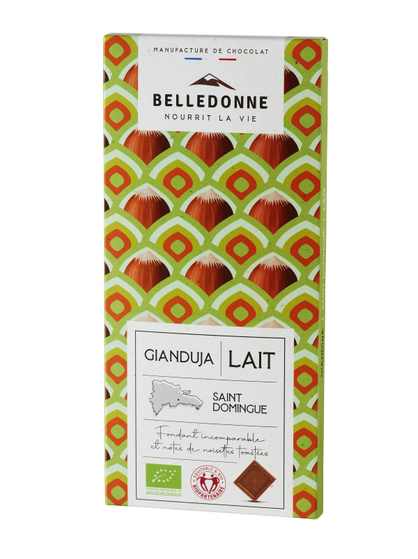 Belledonne -- Tablette lait gianduja - 100 g
