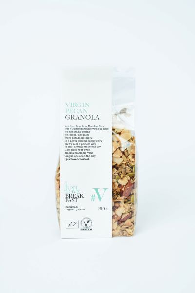 I Just Love Breakfast -- DDM 31.05.2025 Granola vierge pécan amande bio (édition V) - 250 g