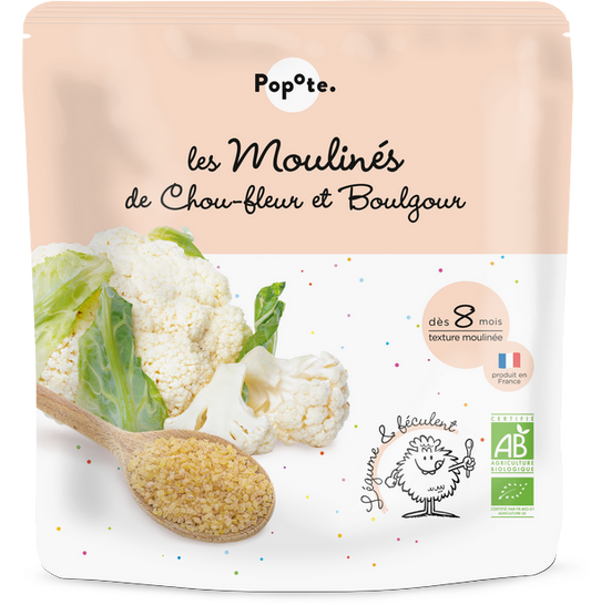 Popote -- Les moulinés chou-fleur boulgour - 180 g