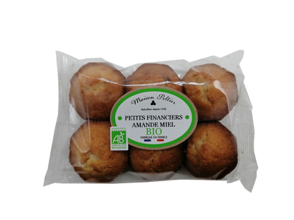 Petits financiers bio au miel de france - 1