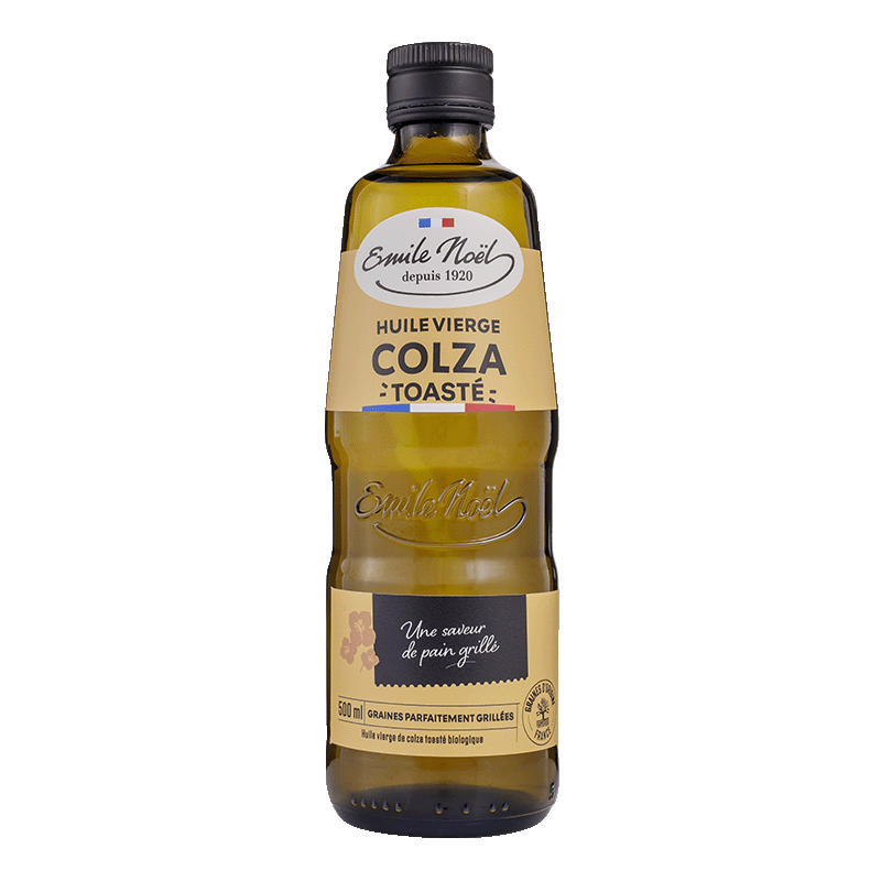 émile Noël -- Huile vierge de colza france toasté bio (origine France) - 500 ml