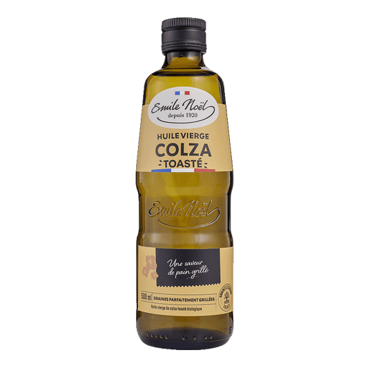 émile Noël -- Huile vierge de colza france toasté bio (origine France) - 500 ml