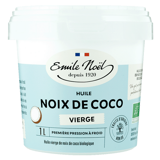 émile Noël -- Huile vierge de noix de coco bio - 1 l