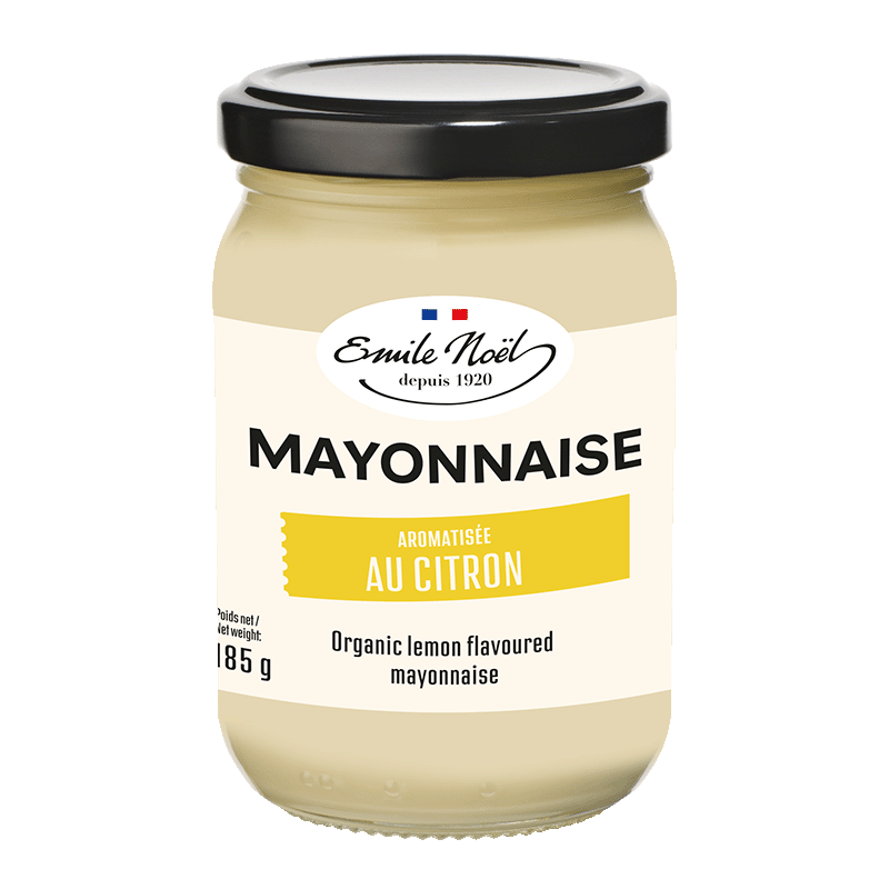 émile Noël -- DDM 06.11.2024 Mayonnaise aromatisée au citron bio - 185 g