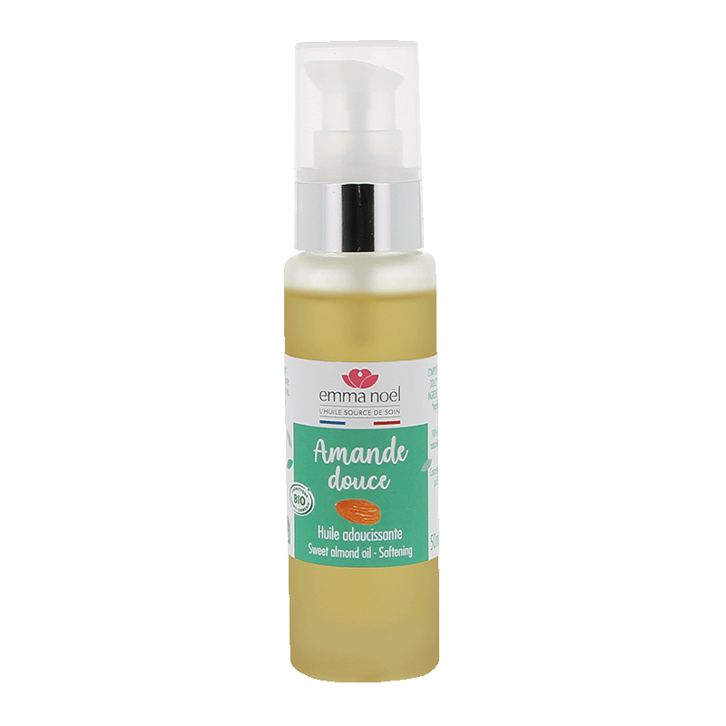 Emma Noël -- Huile vierge d'amande douce bio - 50 mL