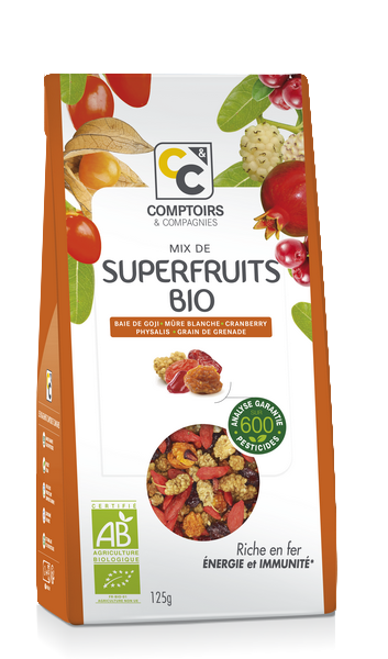 Comptoirs & Compagnies -- Mix de superfruits bio - 125 g