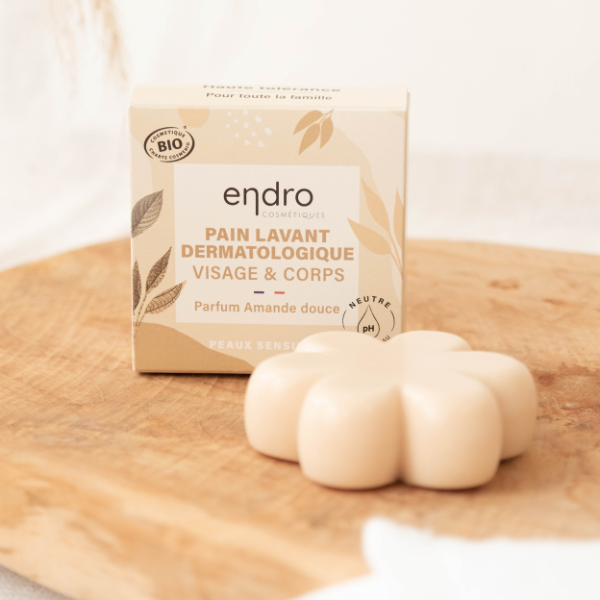 Endro -- Pain dermatologique à l'amande douce - 85 ml