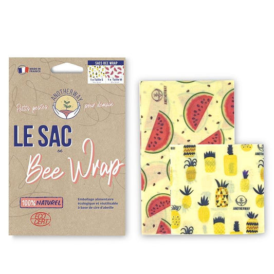 Anotherway -- Sacs alimentaires réutilisables original (s/m) - Lot de 2