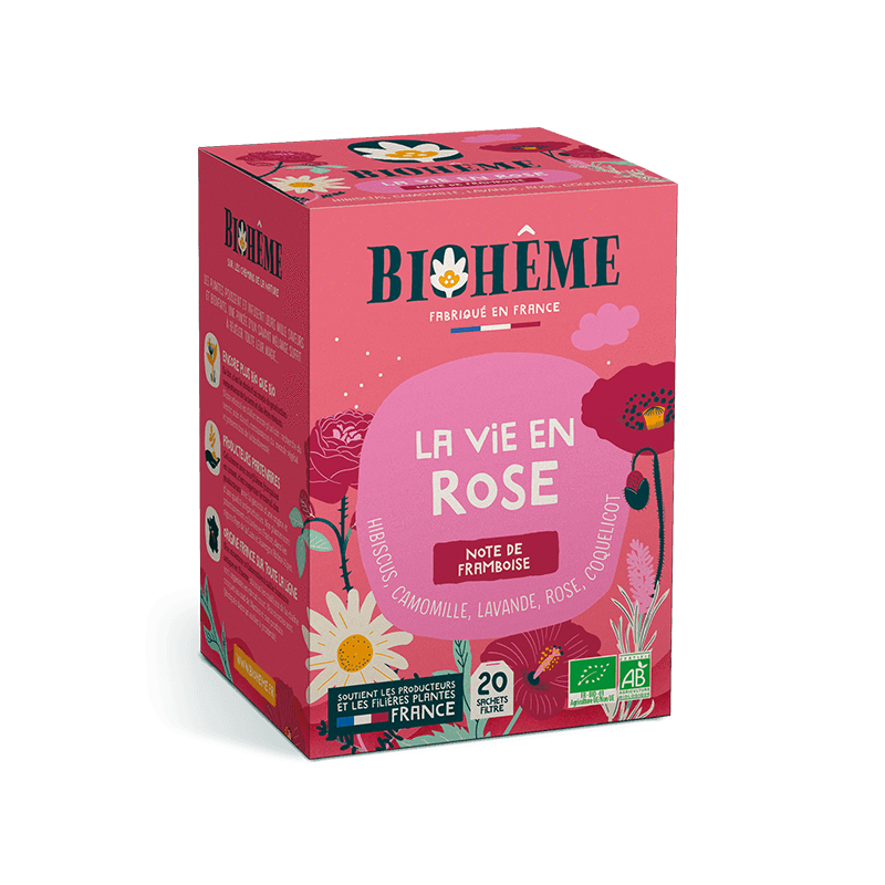 Biohême -- La vie en rose - 20 infusettes