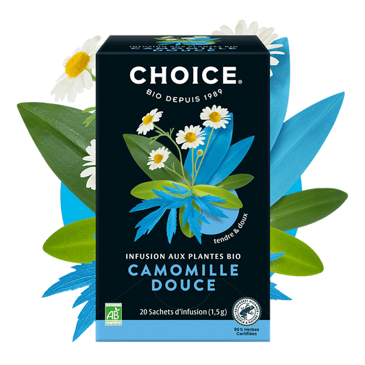 Choice -- Infusion bio camomille douce - 20 sachets