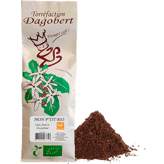 Les Cafés Dagobert -- Mon p'tit bio 100% arabica bio - moulu/filtre - 500 g