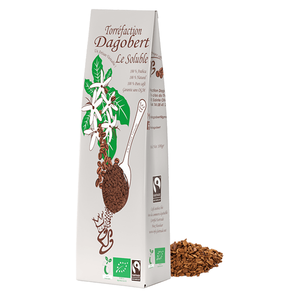 Les Cafés Dagobert -- Le soluble 100% arabica - 100 g